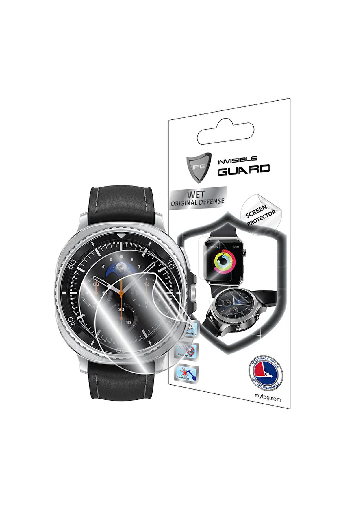 Galaxy Watch 8 Classic Hydrogel (İnce TPU) ile uyumlu Ekran Koruyucu (2 Adet)