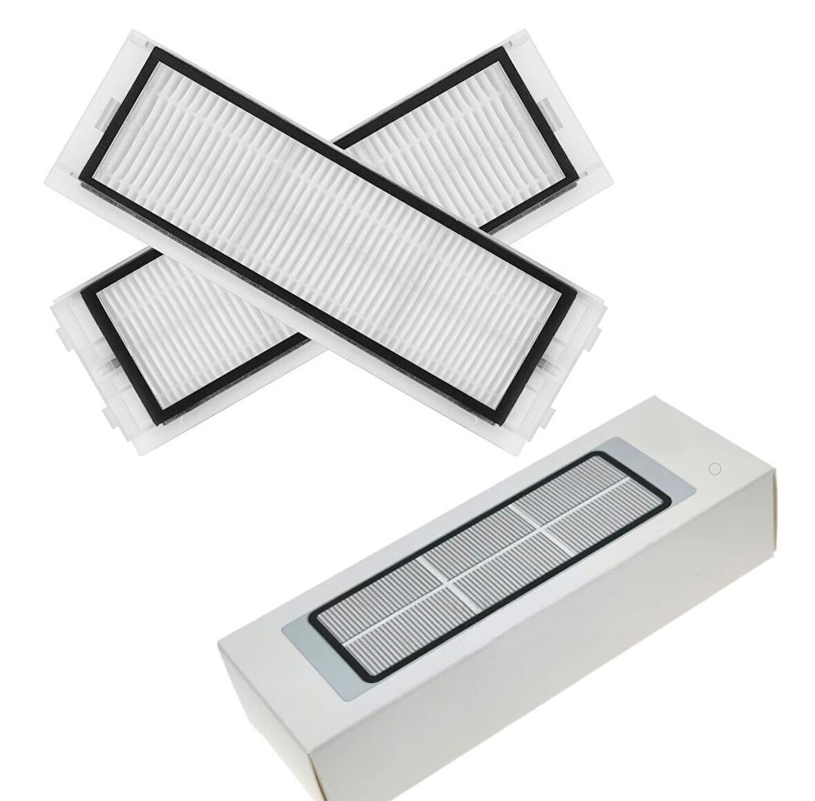 Roborock S5 Max Uyumlu 2’li Hepa Filtre Seti
