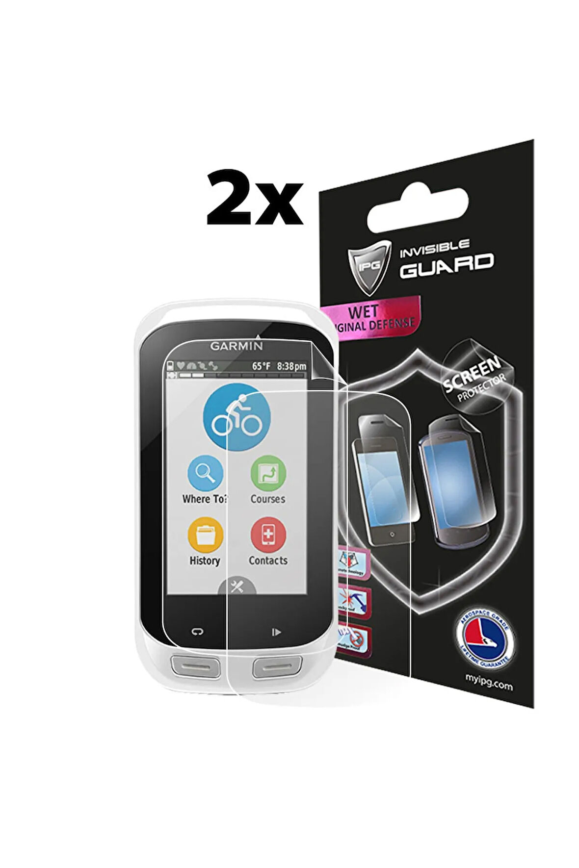 Garmin Edge Explore 1000 Bundle - Bisiklet Bilgisayarı Ekran Koruyucu (2 Adet)