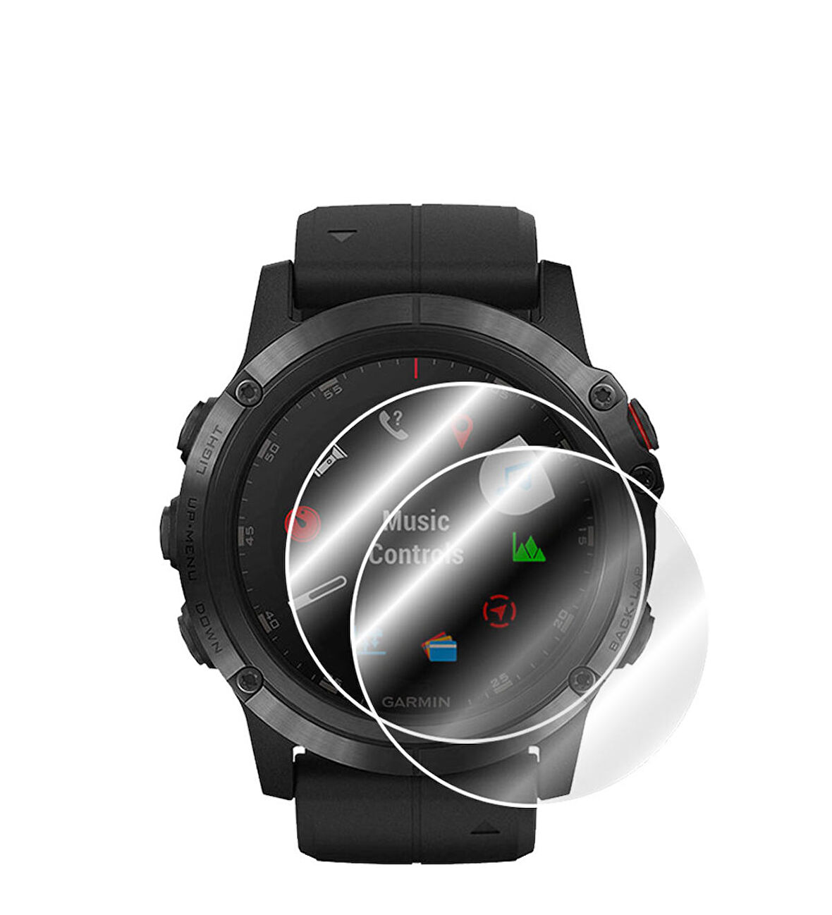 IPG Garmin Fenix 5 Plus Watch Ekran Koruyucu (2 Adet)