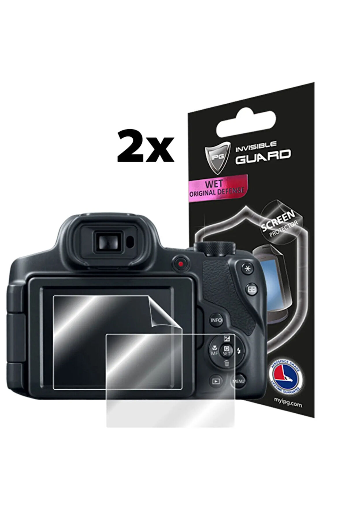 Canon Powershot Sx70 Hs Hydrogel Ekran Koruyucu (2 ADET)