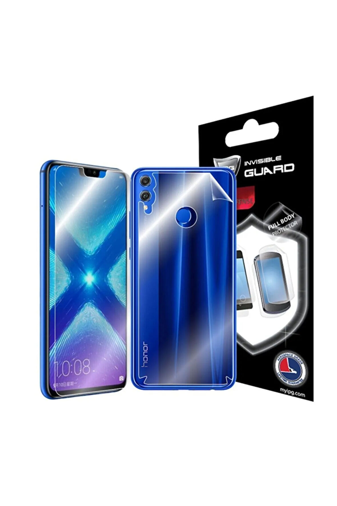 Honor 8x Görünmez Hydrogel Tam Kaplama (EKRAN VE ARKA KORUMA)