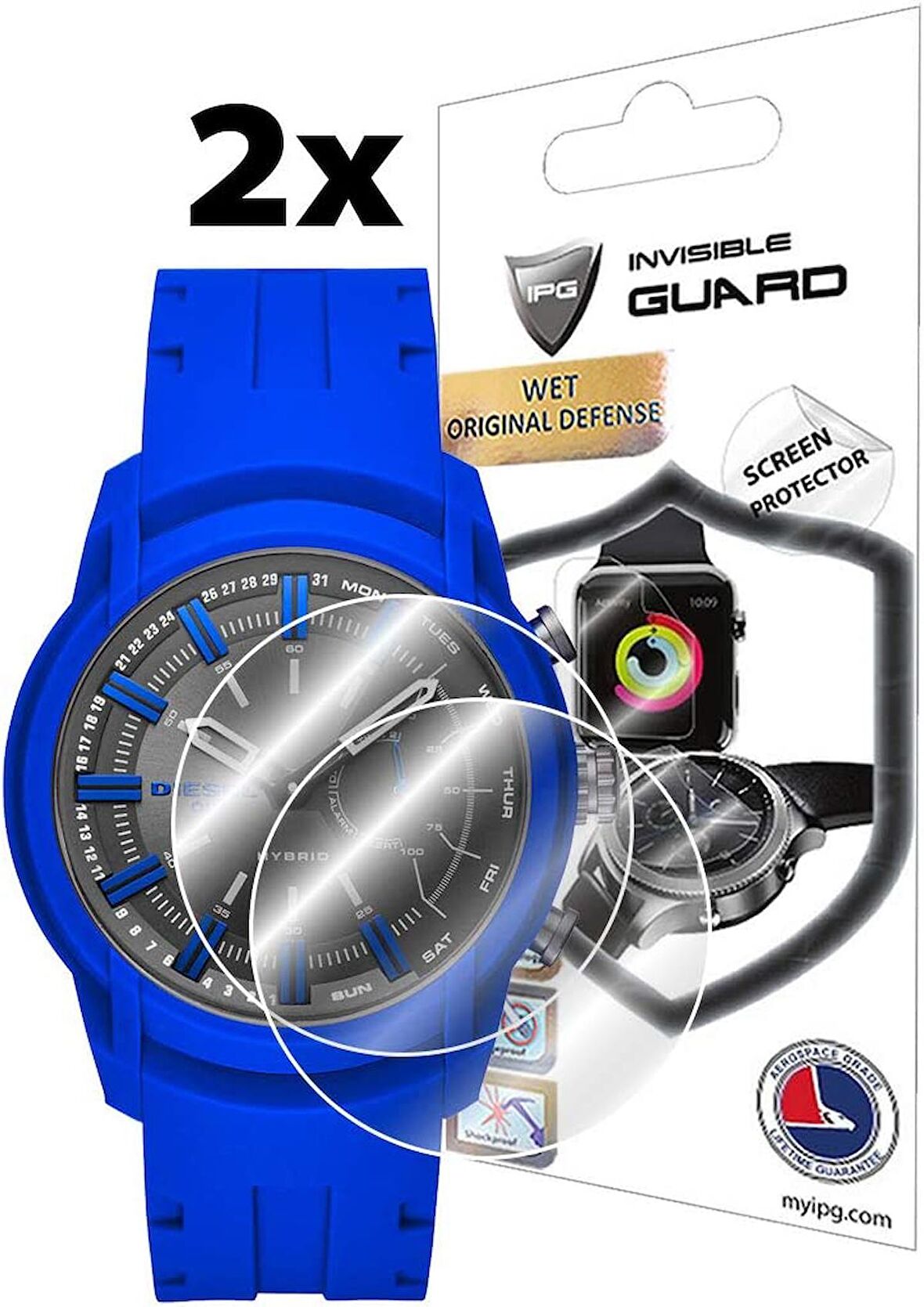 IPG DIESEL Smartwatch (44MM) Ekran Koruyucu (2 Adet )