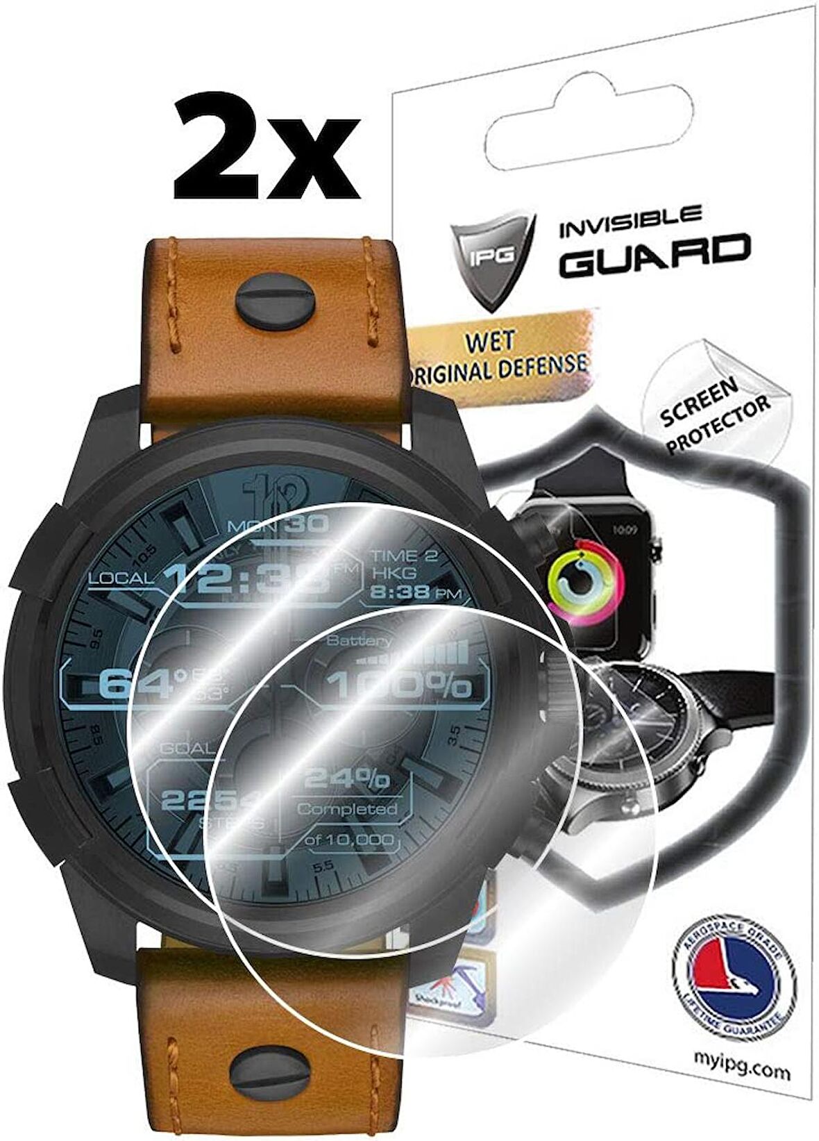 IPG Diesel Smartwatch (48 MM) Ekran Koruyucu (2 Adet)