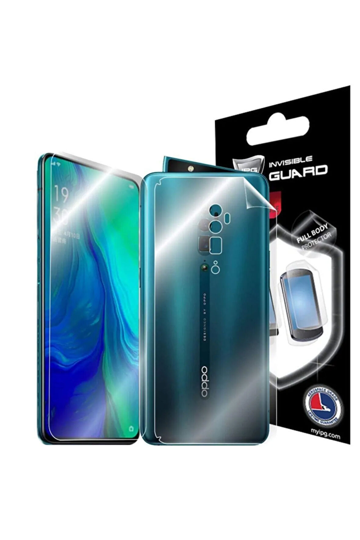 Oppo Reno 10x Zoom / 5g Görünmez Hydrogel Tam Kaplama (EKRAN VE ARKA KORUMA)