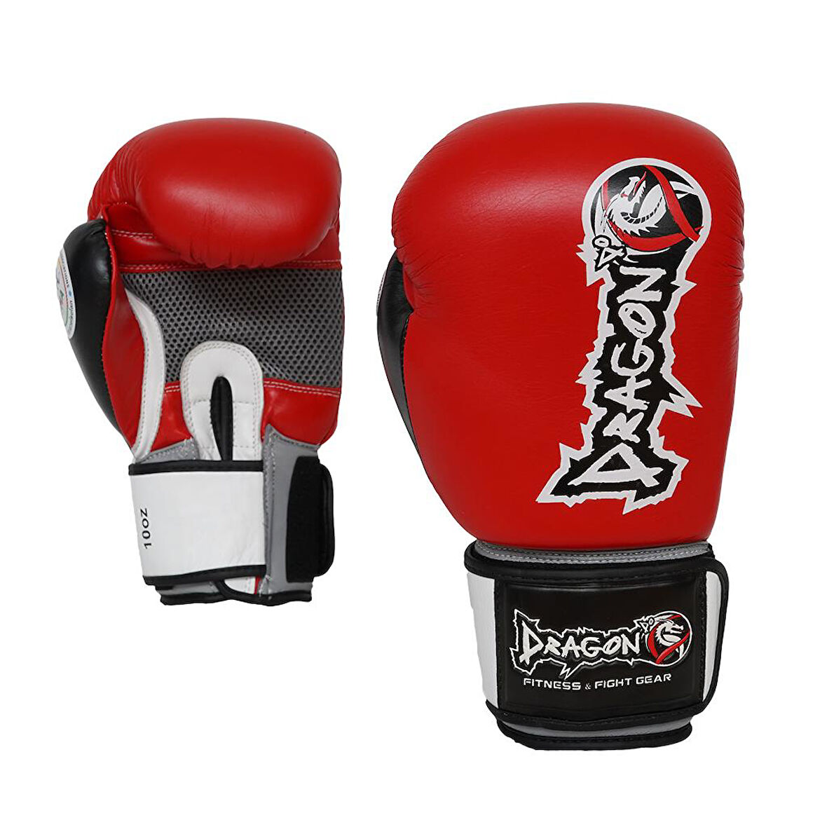 DragonDo 33099-L İFMA Onaylı Deri Muay Thai Boks Eldiveni