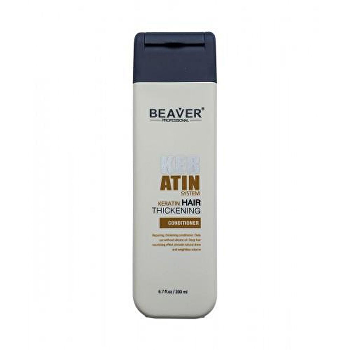 Beaver Thickening Kırılma Karşıtı Tüm Saç Tipleri İçin Keratinli Saç Kremi 200 ml