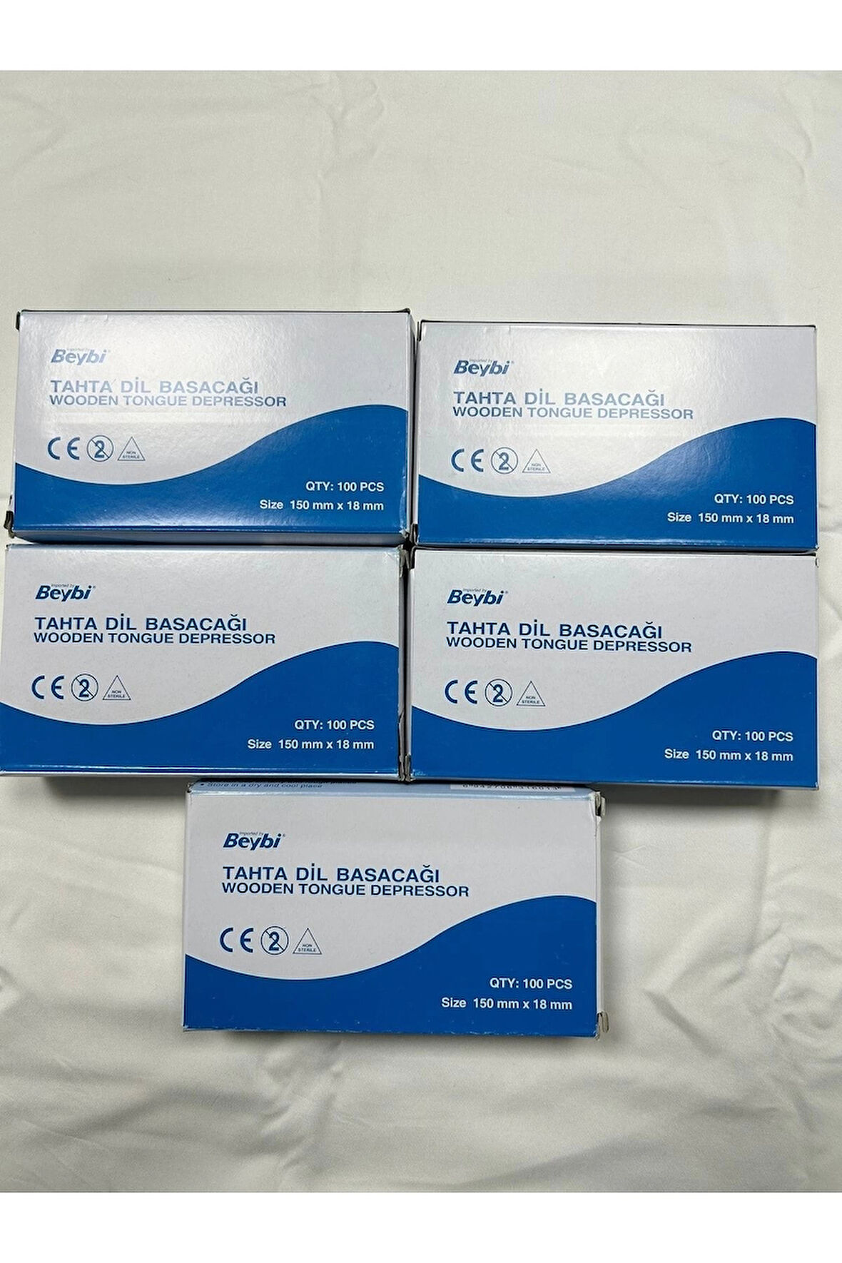 Abeslalang Tahta Dil Basacağı 100 Lü 5 Paket