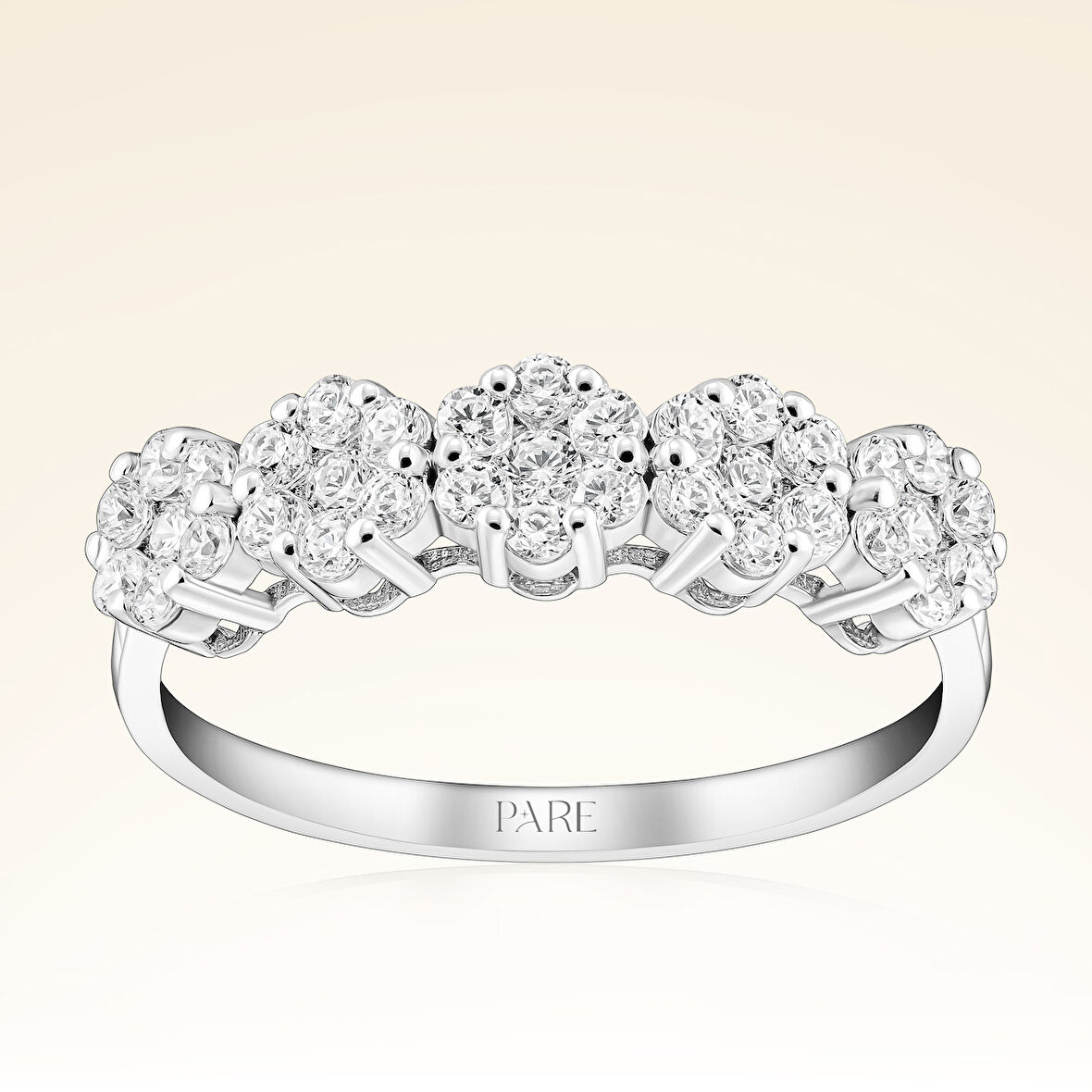 0,53 Karat Fantezi Pırlanta Yüzük 