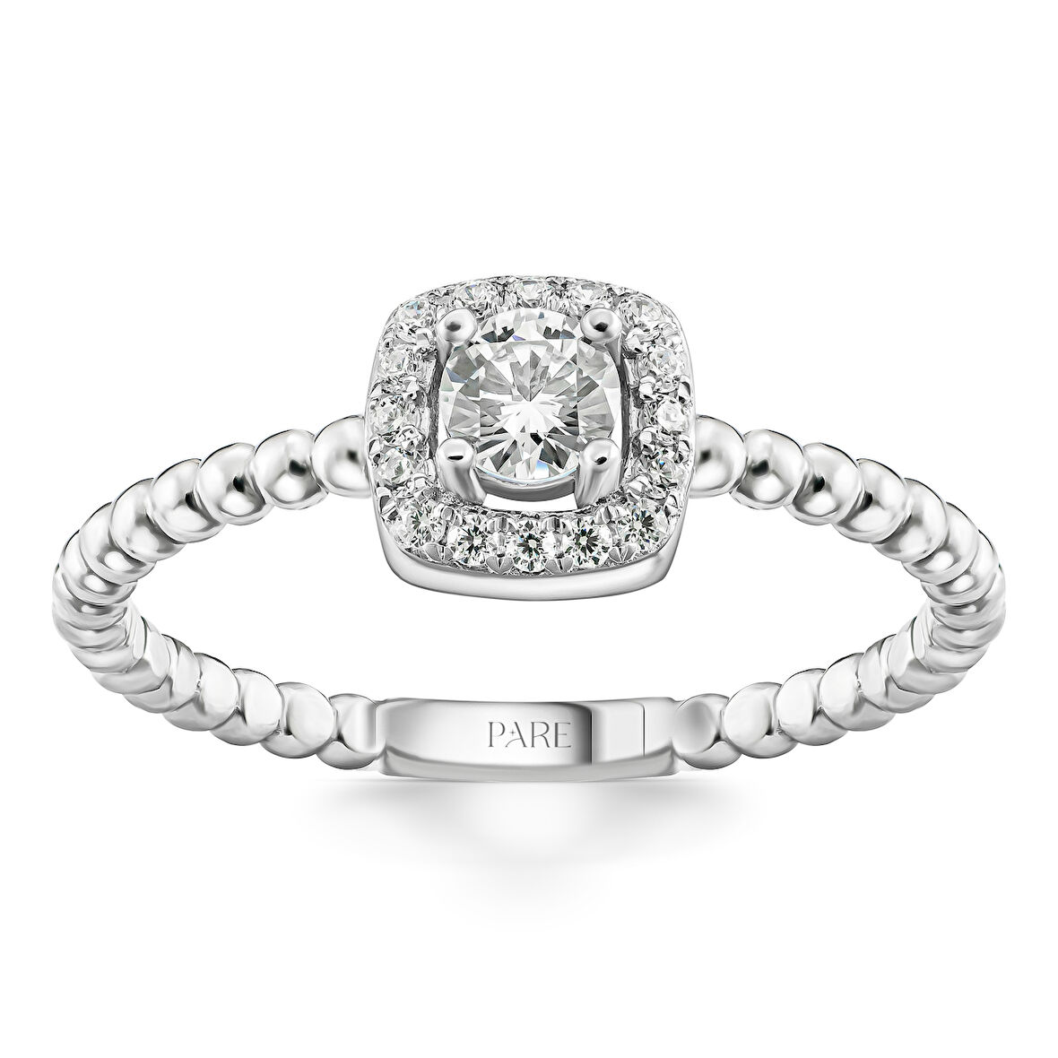 0,26 Karat Tektaş Pırlanta Yüzük 