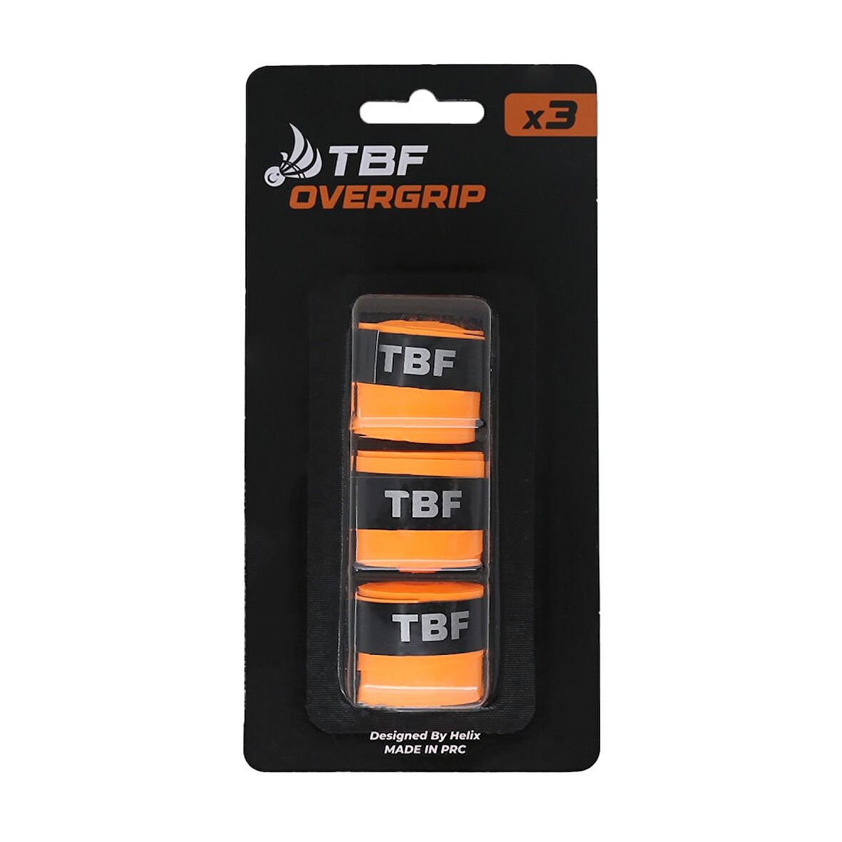 TBF 3'lü Badminton Grip - Turuncu