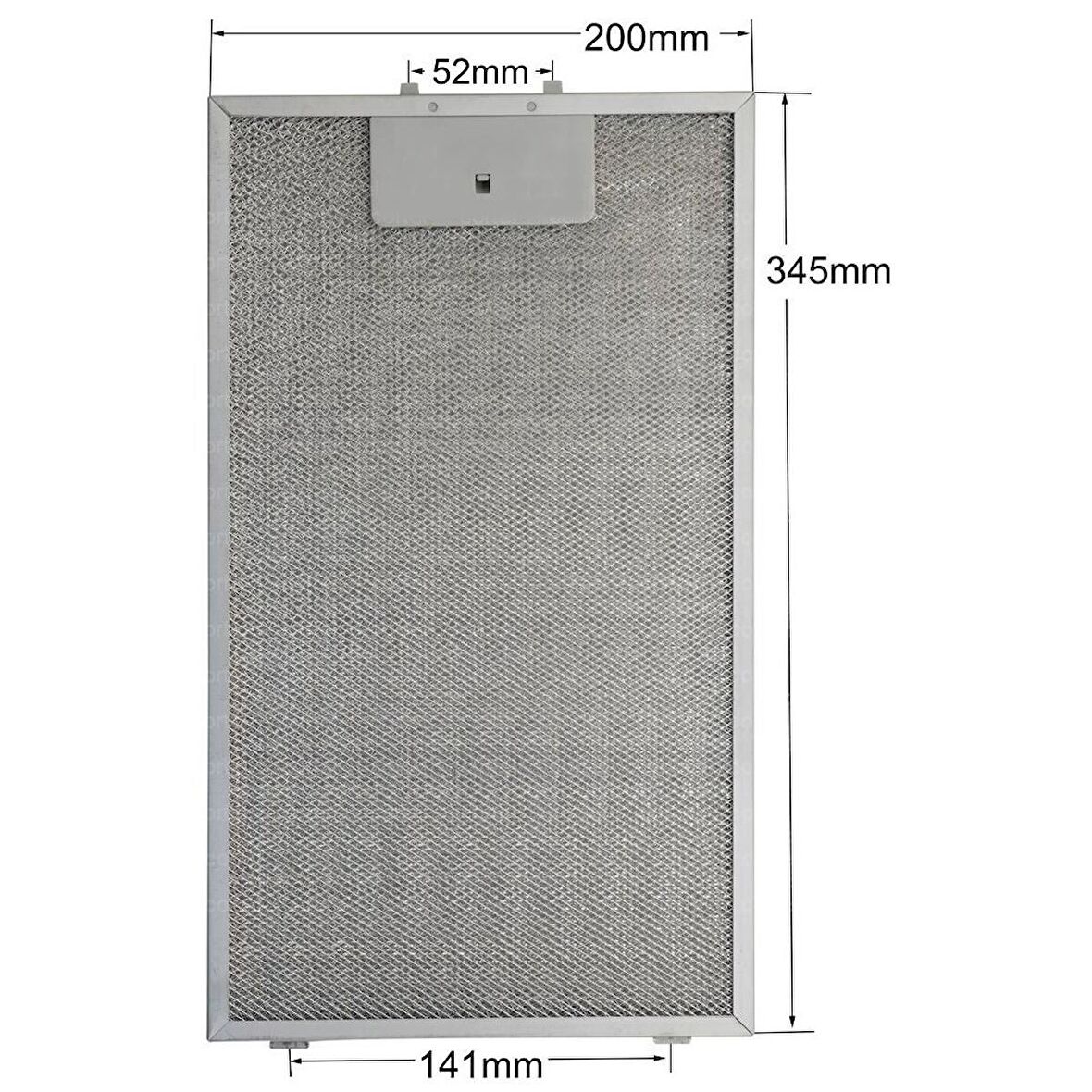 Silverline 3420 Classy Davlumbaz Tel Filtresi 20x34,5cm