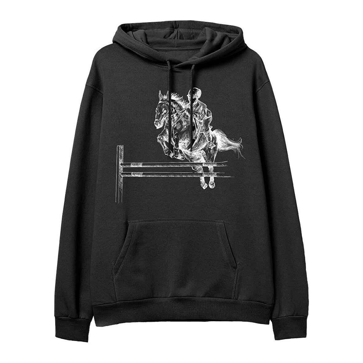 Cowboy Hoodie-Siyah