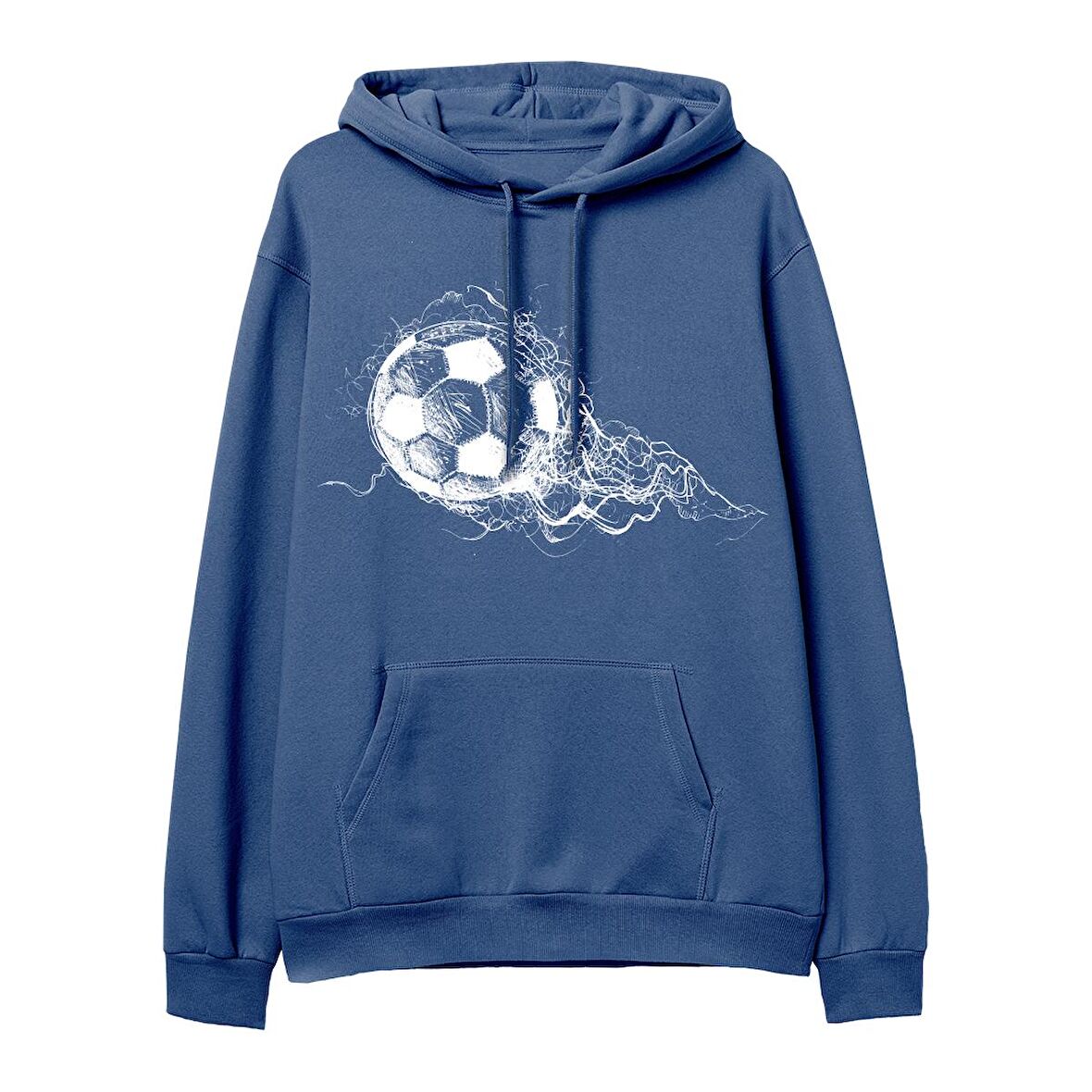 Goal Hoodie-Royal Mavi