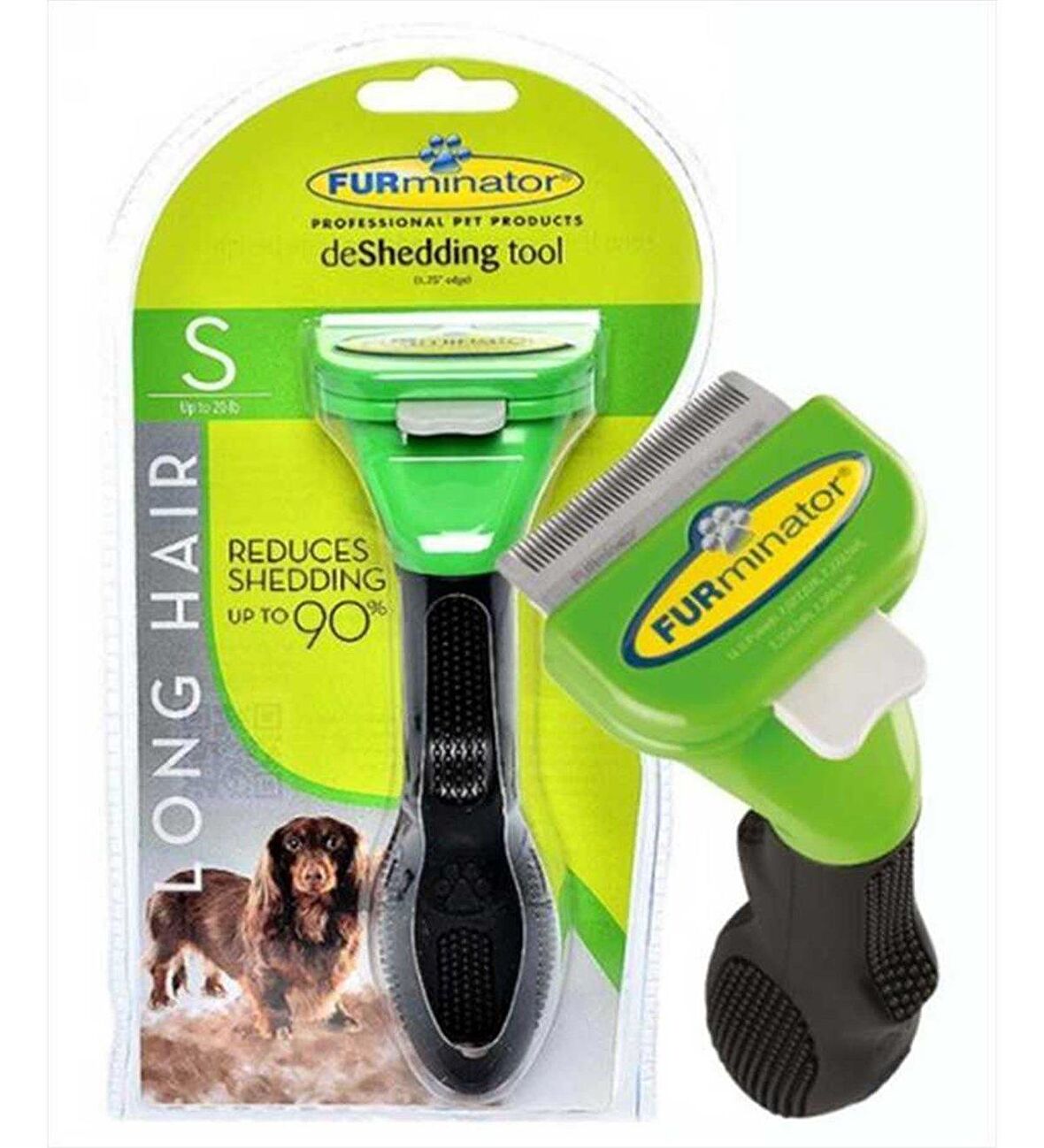 Furminator Uzun Tüylü Köpekler İçin Tüy Tarağı Small