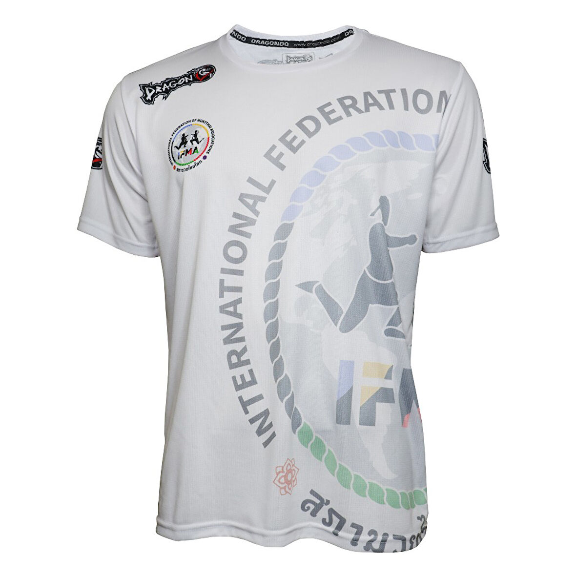 DragonDo TX8591 IFMA Muaythai Tişört IFMA Dijital Basklı Muay Thai Tişört DRG.MHT