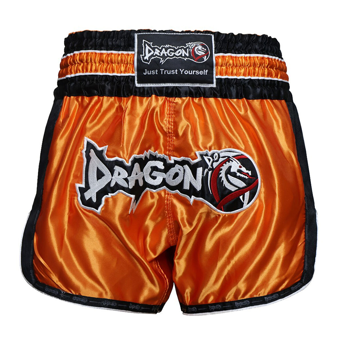 DragonDo MT3075 Retro NEO Muaythai Şortu Muay Thai Şort Turuncu
