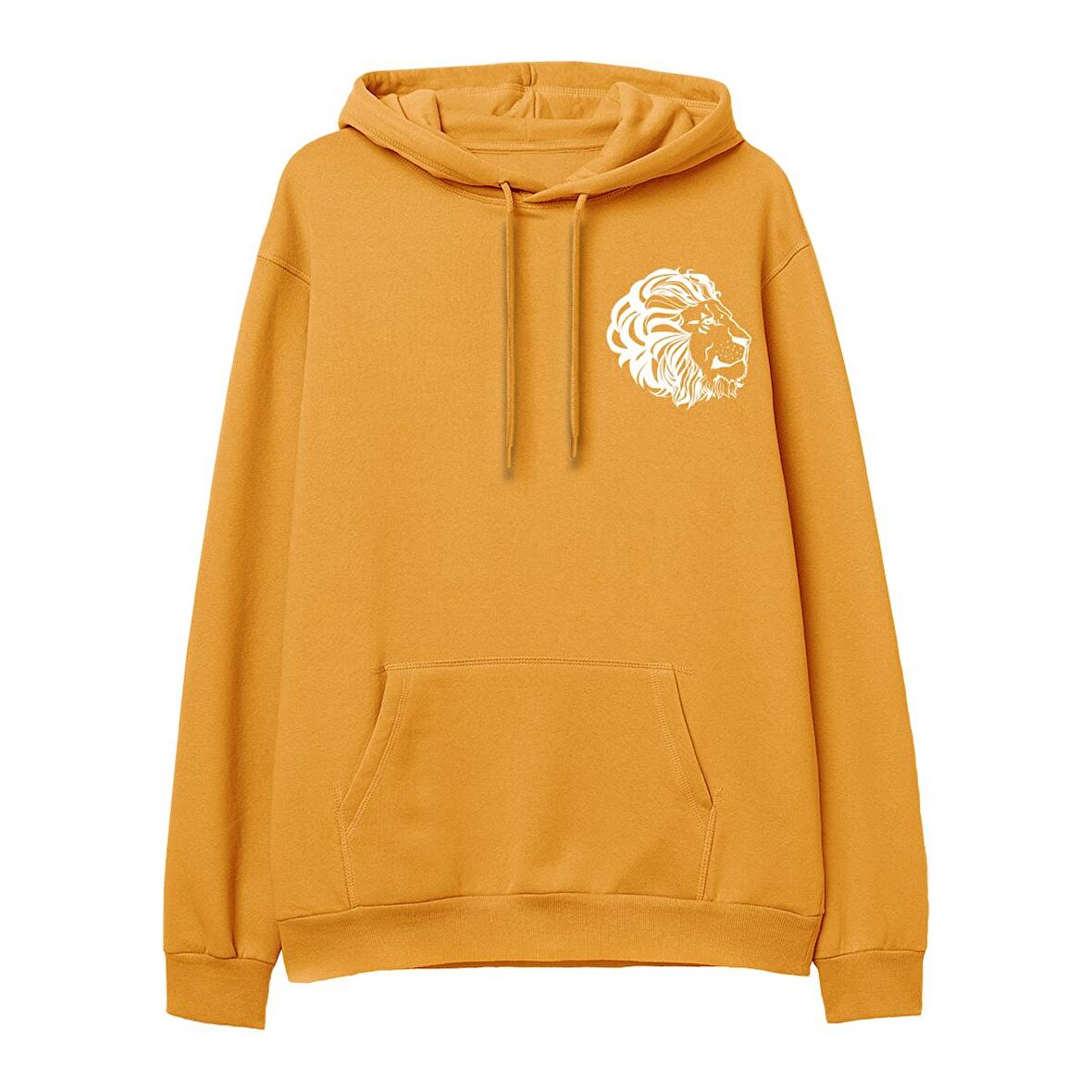 Lion Hoodie-Portakal