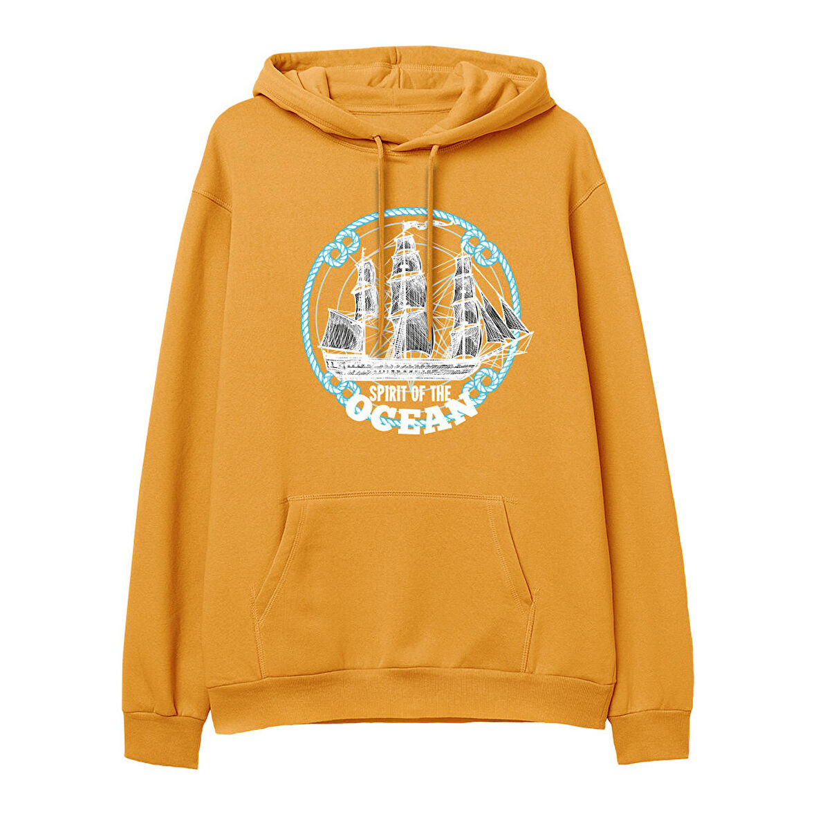 Sprit of the ocean Hoodie-Portakal