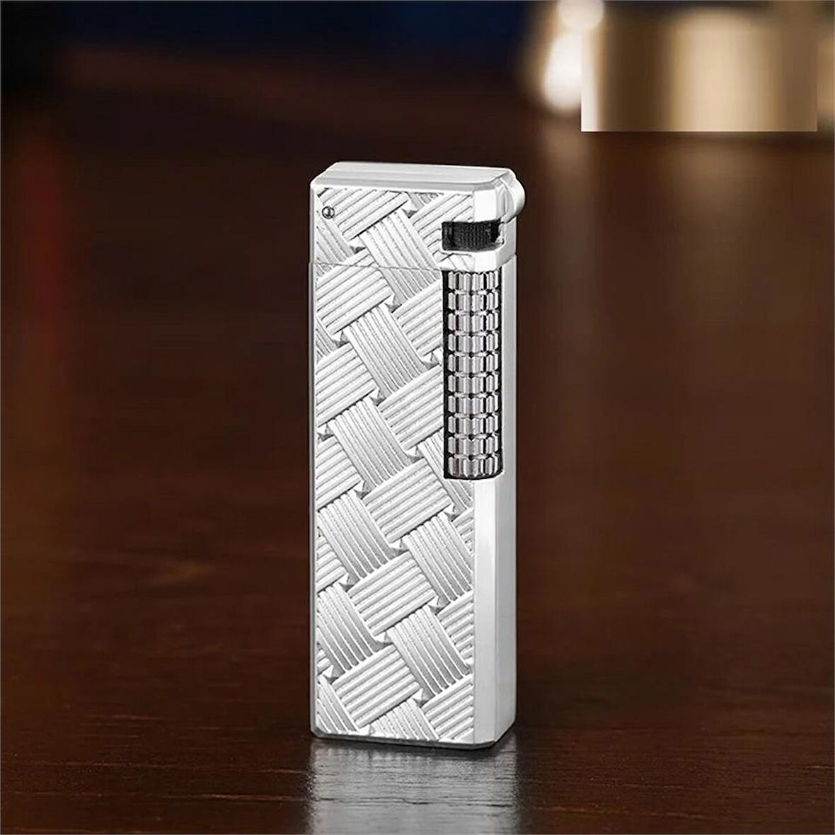 Parmida M3 Çarklı Mekanik Çakmak Gümüş