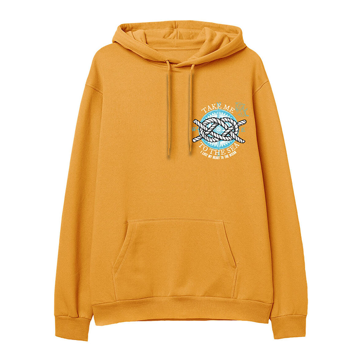 Take me to the sea Hoodie-Portakal