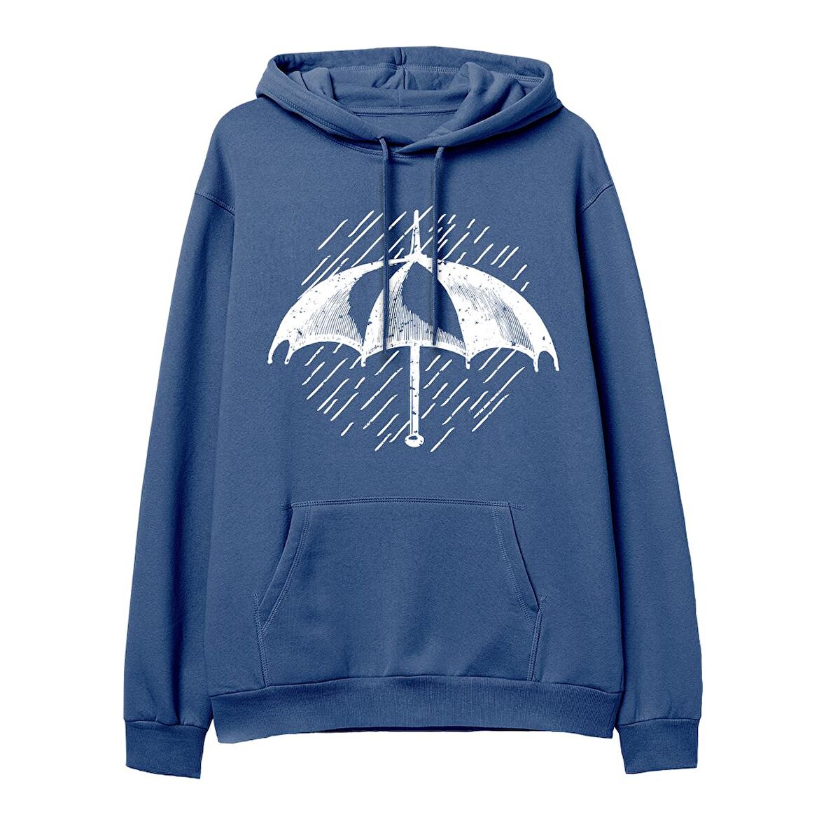 Umbrella Hoodie-Royal Mavi