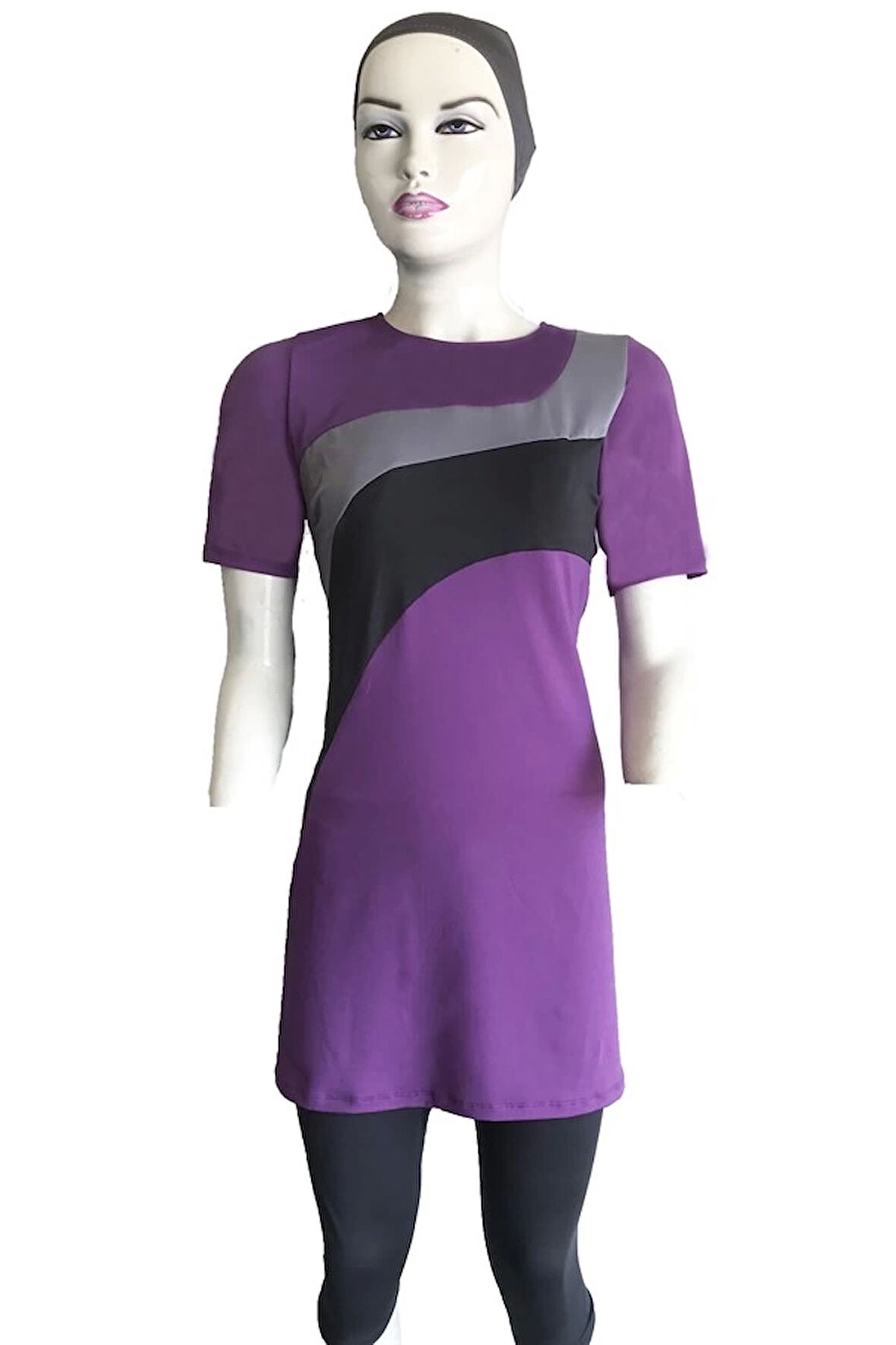 Estiva Kadın Yarım Kol Taytlı Mayo 1636