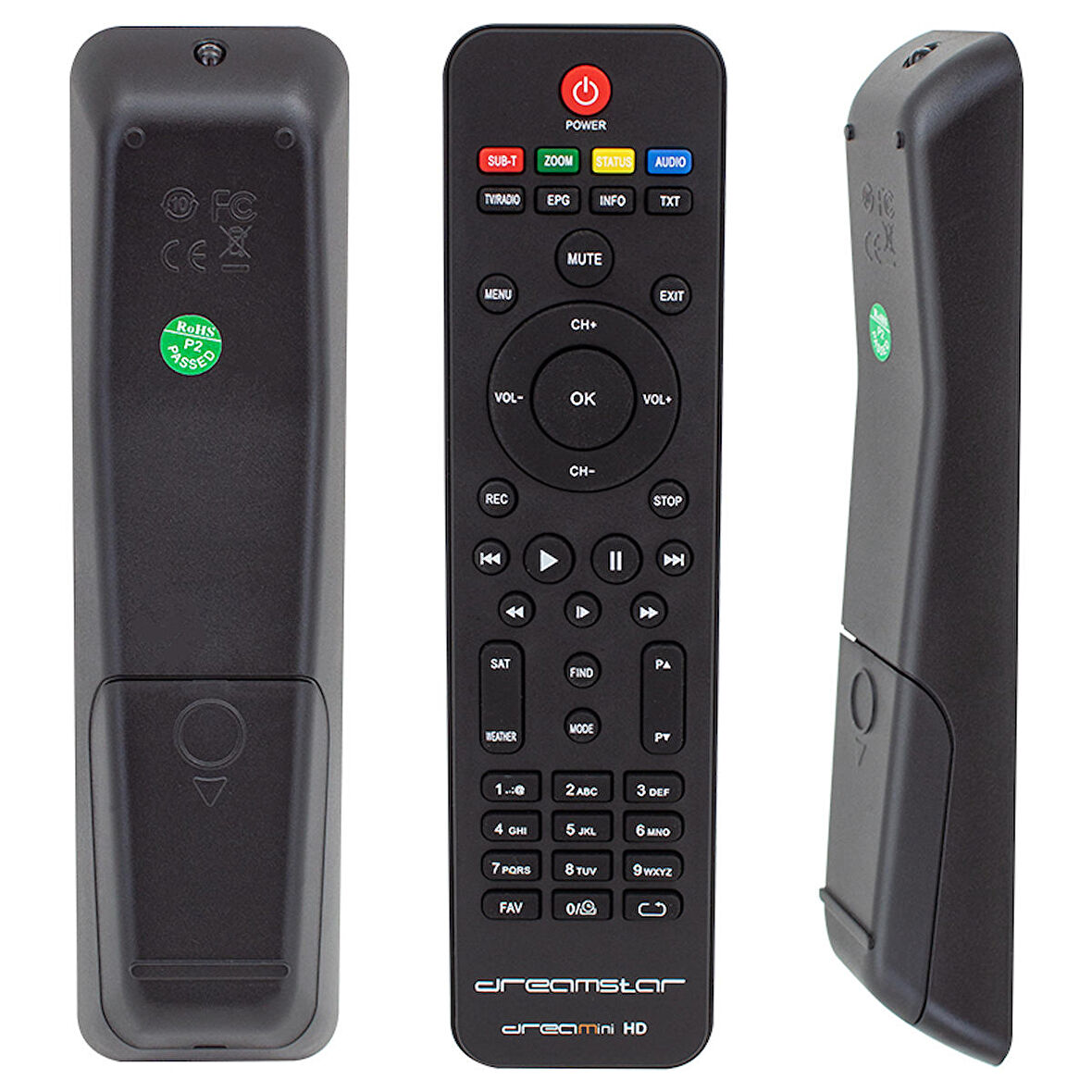 POWERMASTER ORJİNAL KR DREAMSTAR DREAMINI HD MINI UYDU ALICI KUMANDASI