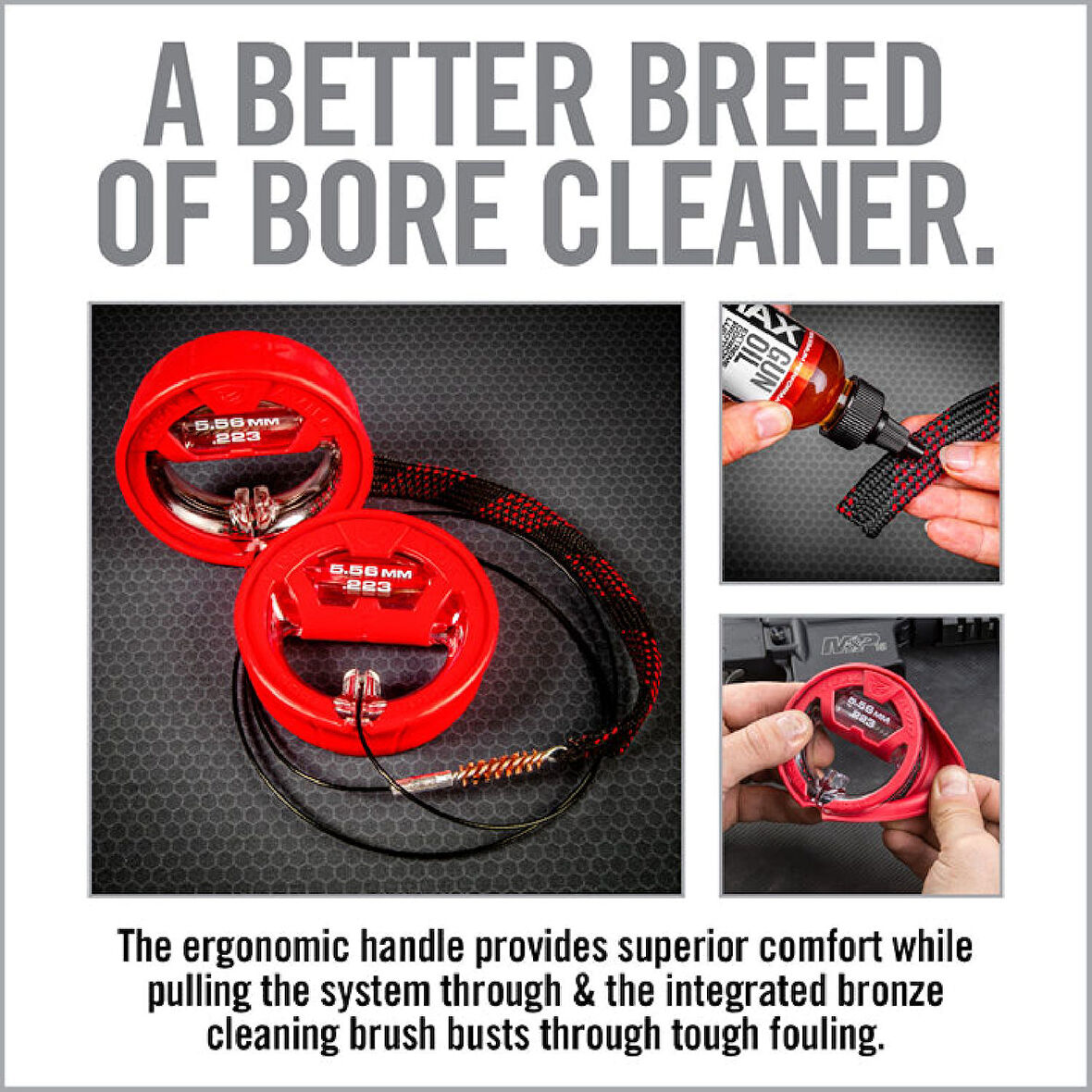 REAL AVID Bore Boss® .22CAL/.223CAL/5.56MM WORLD’S EASIEST BORE CLEANER Namlu Temizleyici