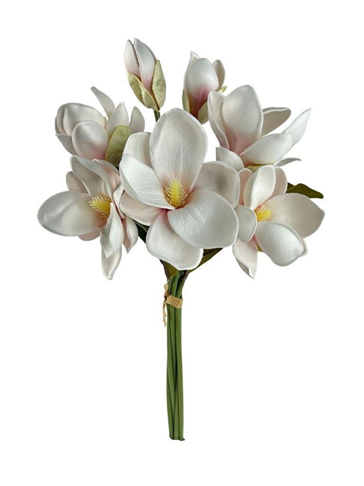 Yapay Çiçek Manolya Letex Eva Magnolia 33cm Pudra Pembe