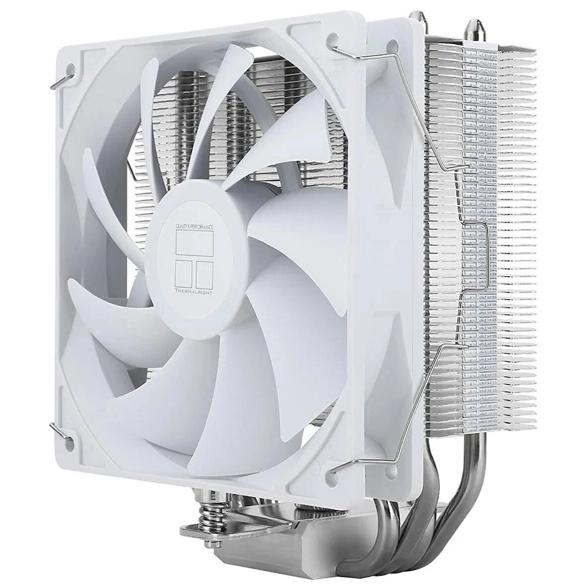 Thermalright Assassin X 120 Refined SE White TL-C12CW 120mm 4 x 6mm Isı Borulu Intel-AMD Uyumlu Beyaz Hava Soğutucu