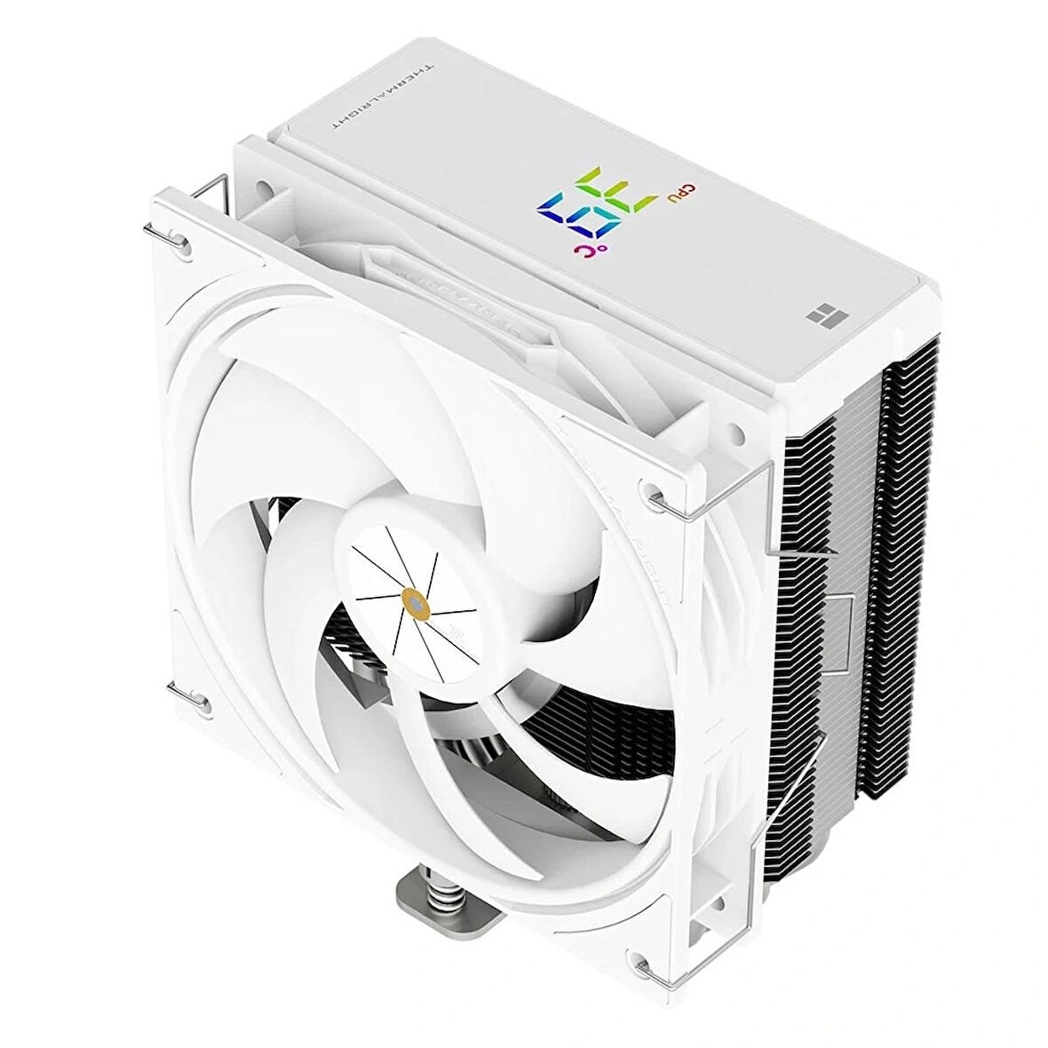 Thermalright Assassin X 120 R Digital White TL-P12W 120mm 4 x 6mm Isı Borulu Intel-AMD Uyumlu Beyaz Hava Soğutucu
