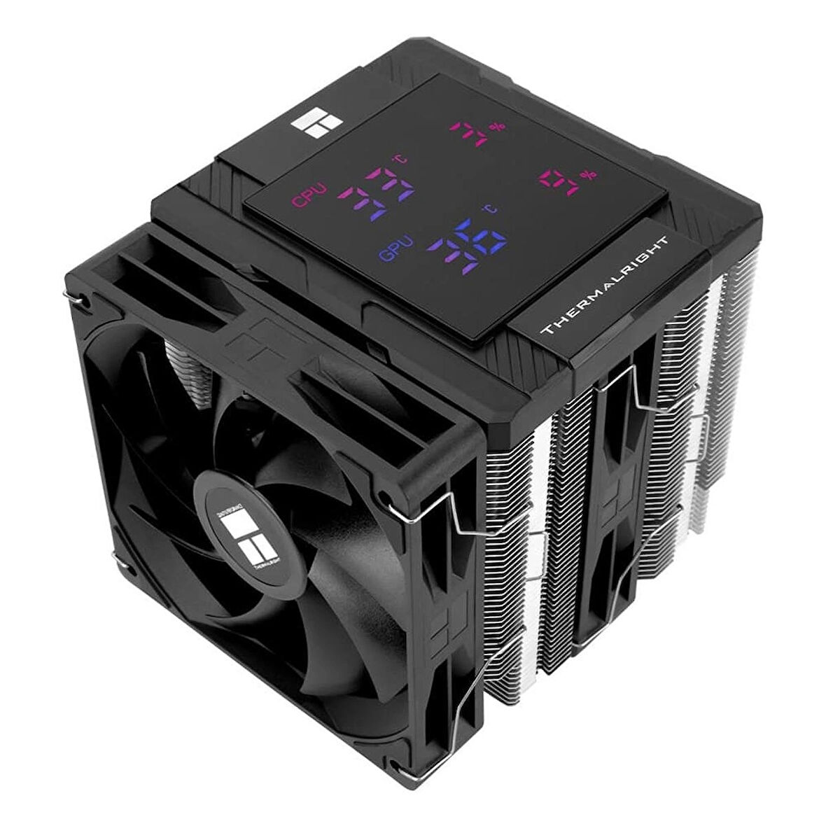 Thermalright Peerless Assassin 120 Digital Black TL-C12C-X28 V2 120mm 6 x 6mm Isı Borulu Intel-AMD Uyumlu Hava Soğutucu