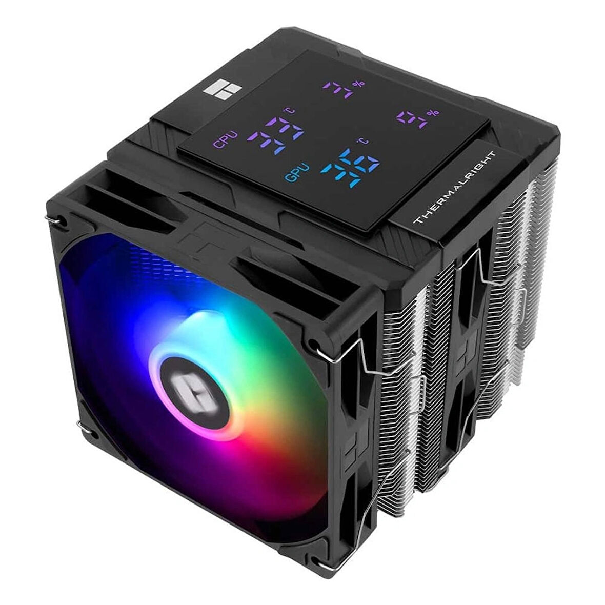 Thermalright Peerless Assassin 120 Digital Black ARGB TL-C12C-X28-S V2 120mm 6 x 6mm Isı Borulu Intel-AMD Uyumlu Hava Soğutucu