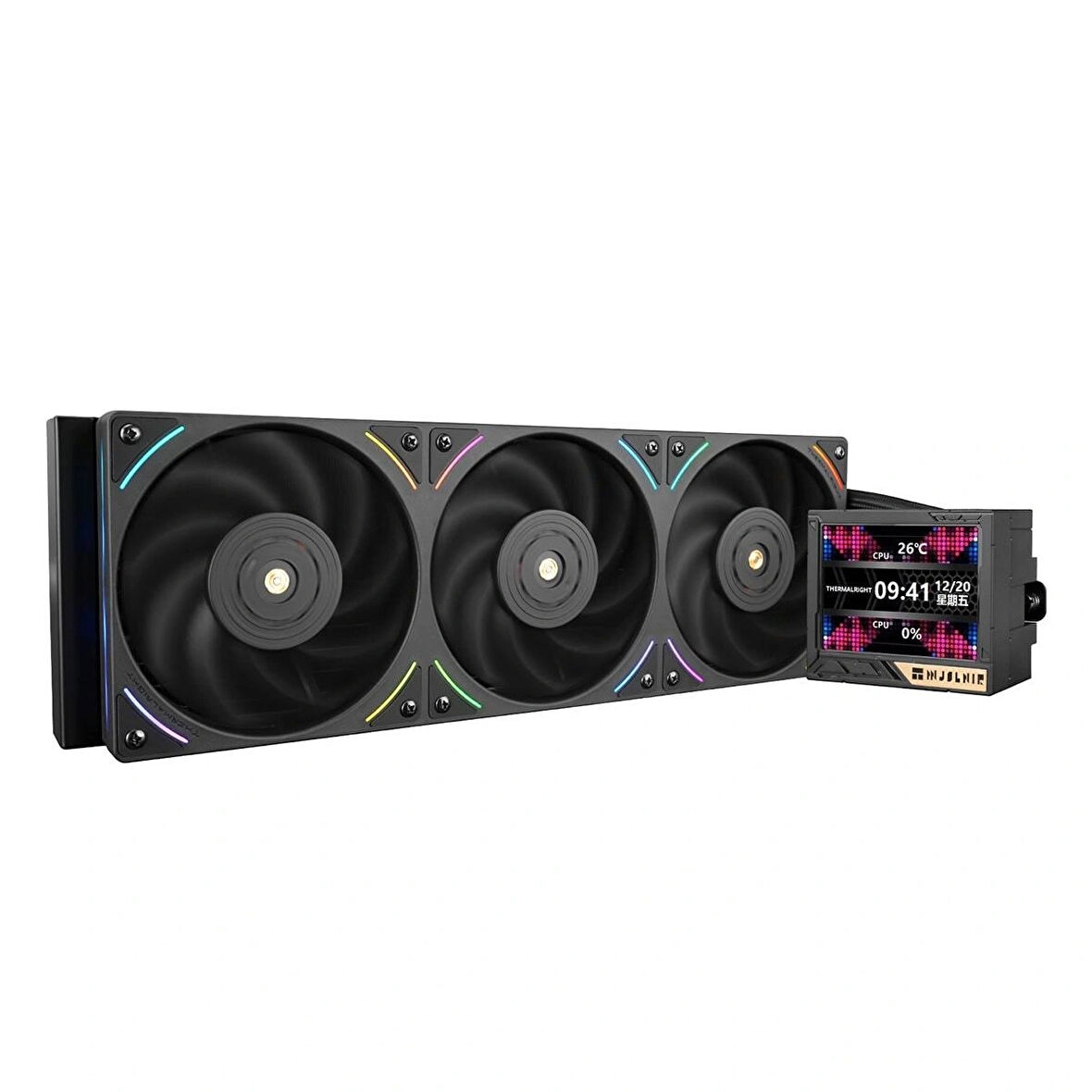 Thermalright Mjolnir Vision 360 UB PRO ARGB Black 360mm Intel-AMD Uyumlu İşlemci Sıvı Soğutucu