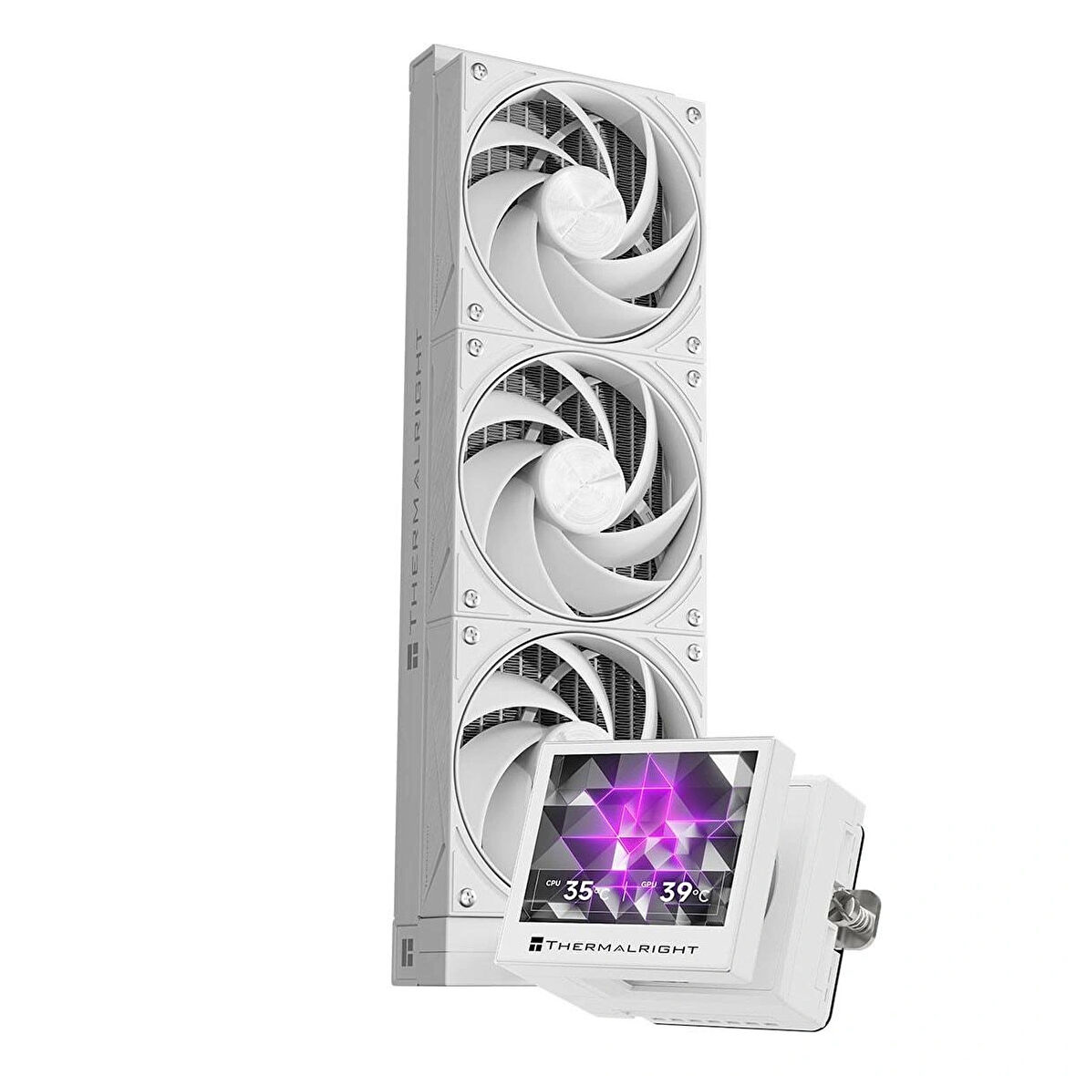 Thermalright Stream Vision 360 White 360mm Intel-AMD Uyumlu İşlemci Sıvı Soğutucu