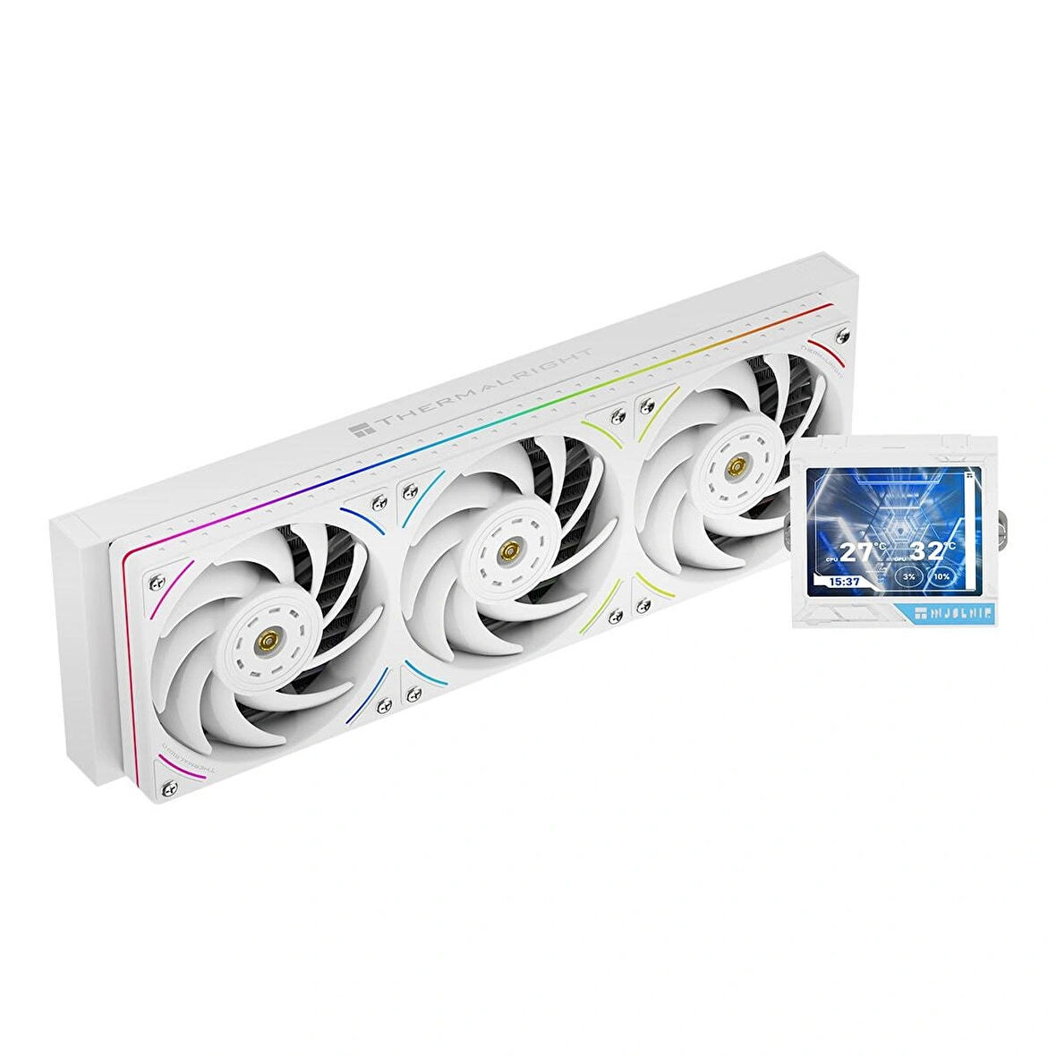 Thermalright Mjolnir Vision 360 UB PRO ARGB White 360mm Intel-AMD Uyumlu İşlemci Sıvı Soğutucu