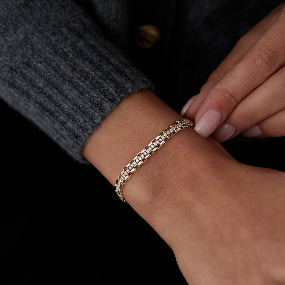 Doç Zincir Su Yolu Bileklik