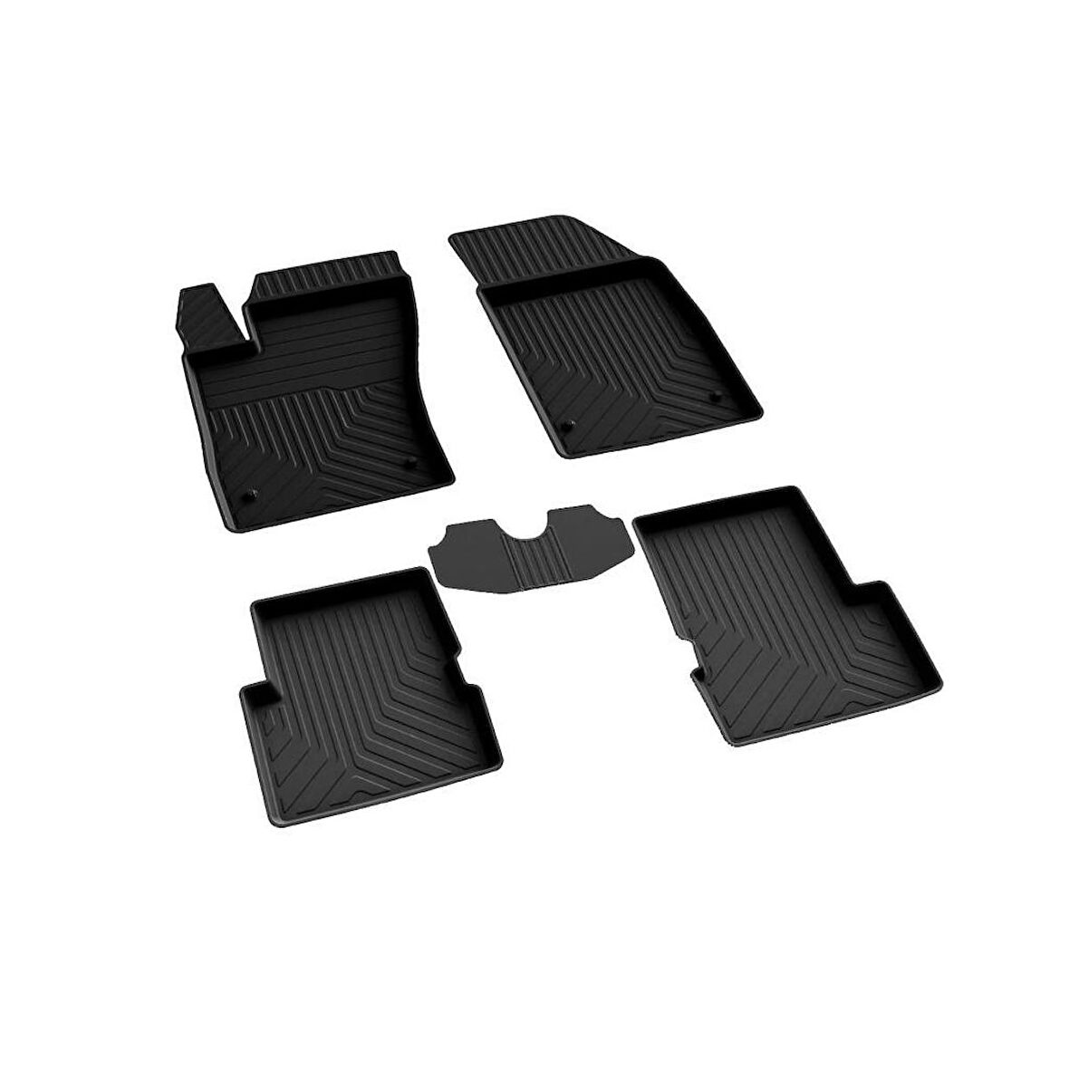 Fiat Albea Ferrous 4D Havuzlu Kauçuk Paspas 2002 2012