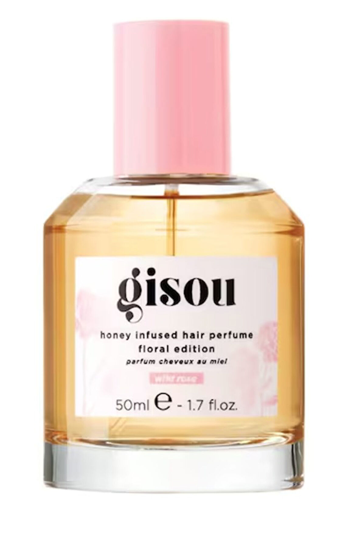 Gisou Honey Infused Hair Perfume Çiçeksi Saç Parfümü - Yaban gülü 50 ml