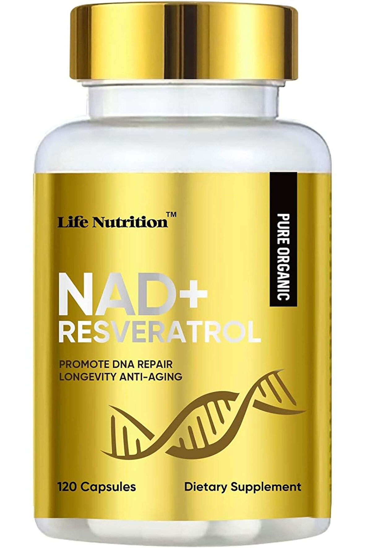 Life Nutrition Nad+ Resveratrol 120 Kapsül