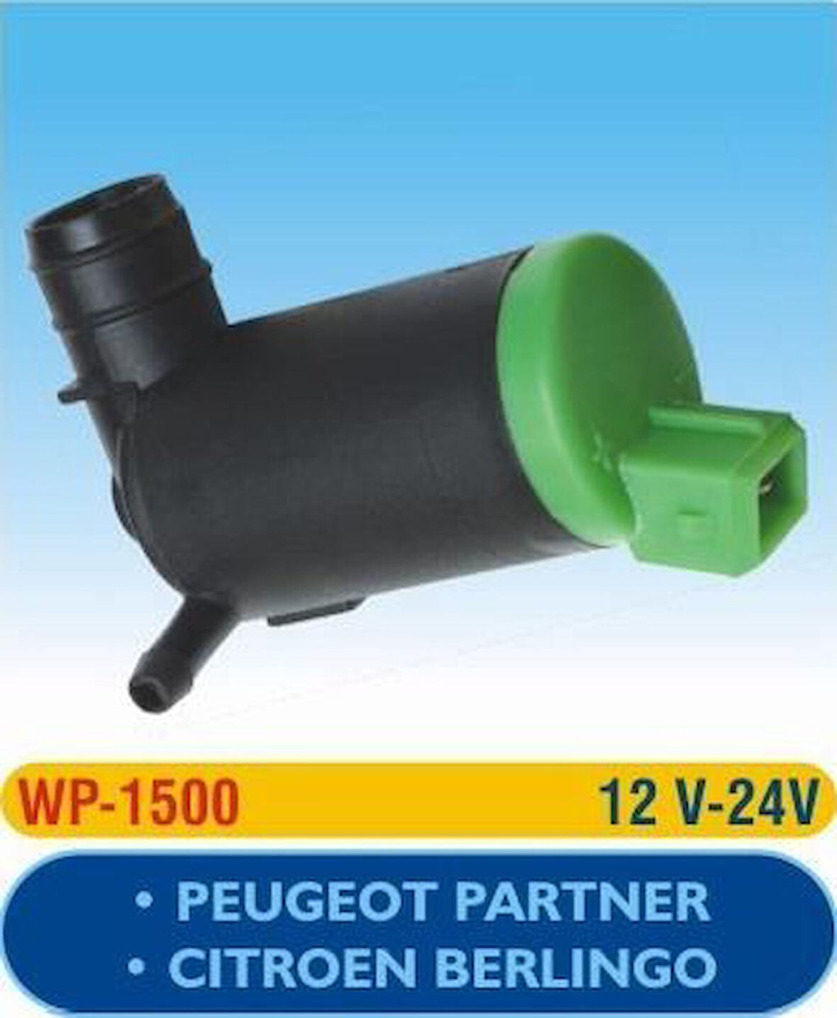 SU FİSKİYE MOTORU PEUGEOT PARTNER;CITROEN BERLINGO.TEK CIKIS