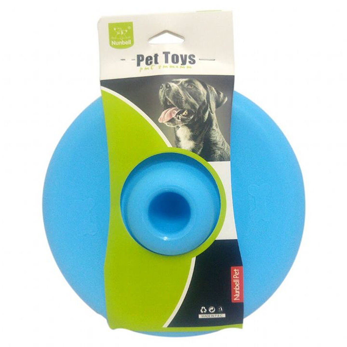 Nunbell Köpekler için Plastik Frizbi Mavi 22 cm