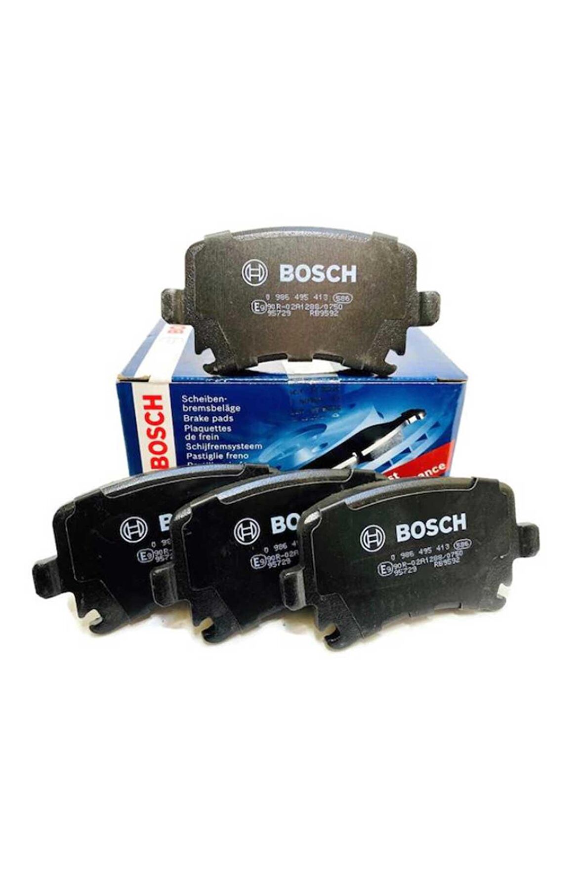 VW Golf 5 Arka Fren Balatası 2004-2009 Bosch Takım