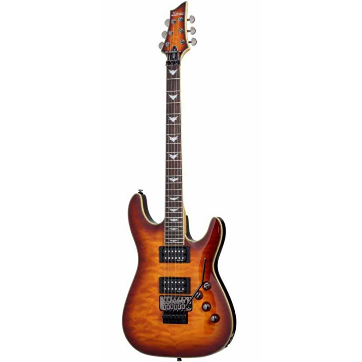 Schecter Omen Extreme 6 FR Elektro Gitar (Vintage Sunburst)