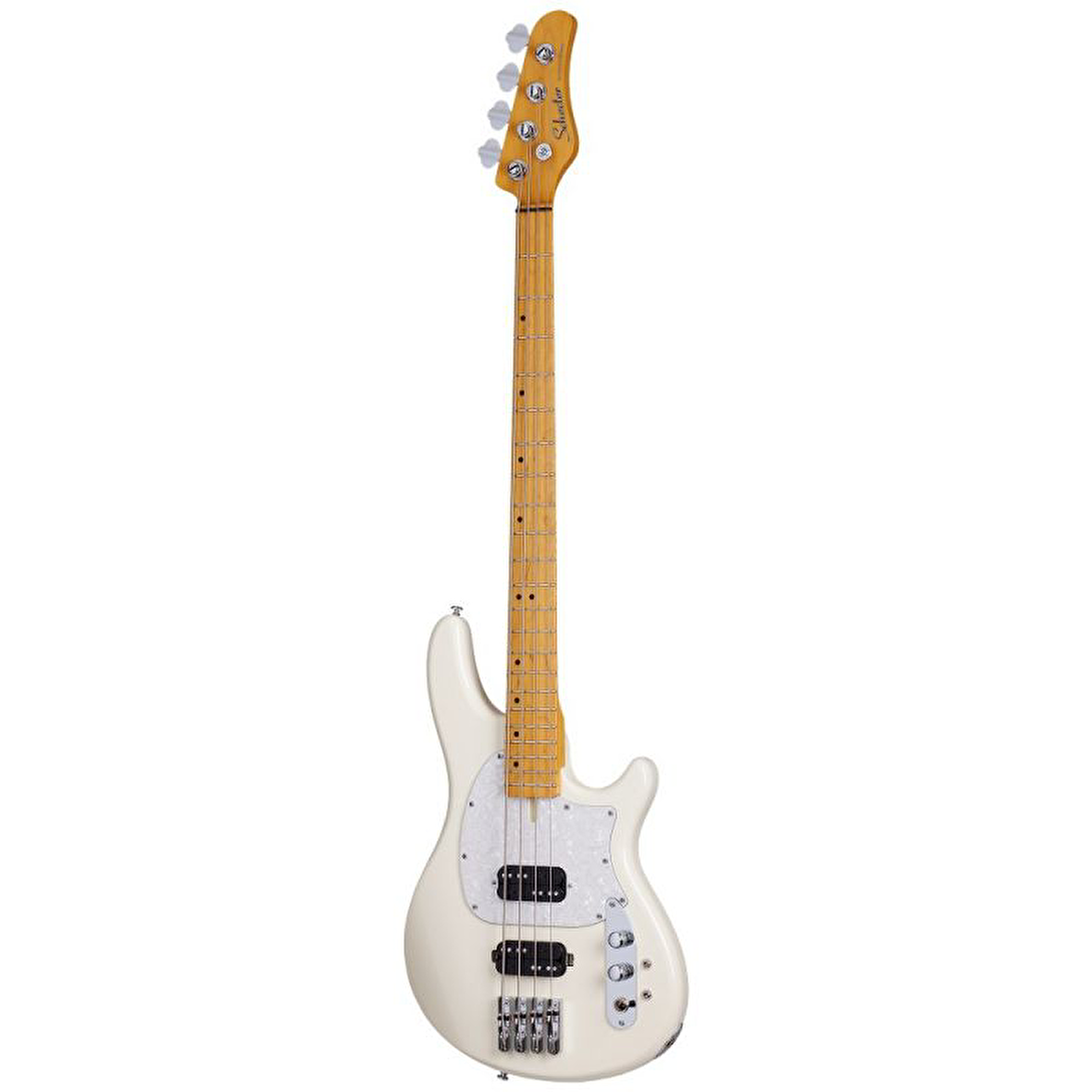 Schecter CV-4 Bass Gitar (Ivory)
