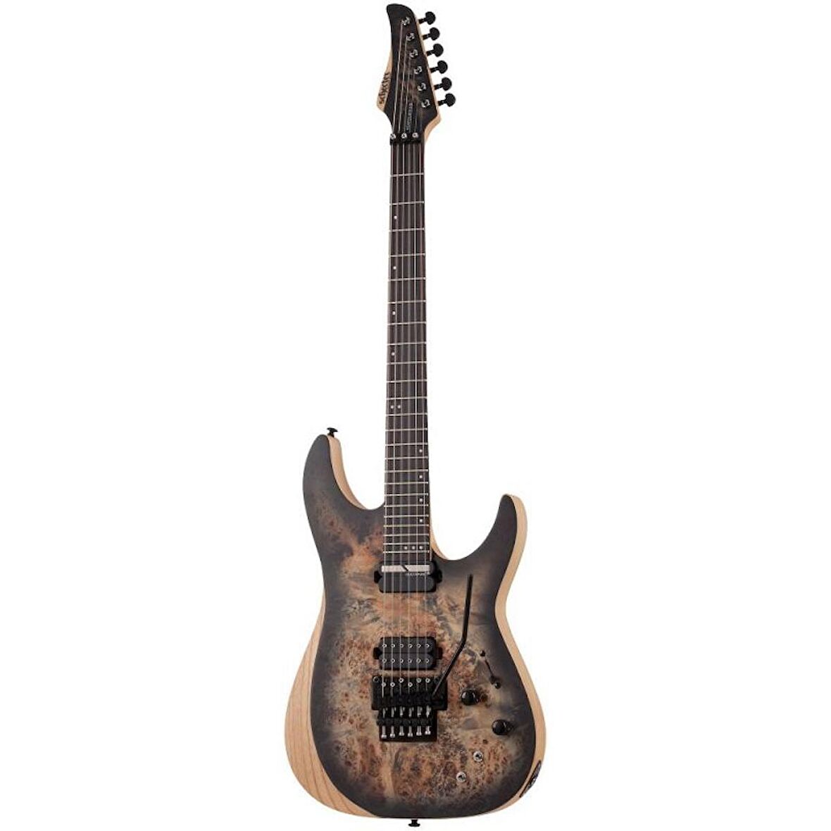 Schecter Reaper-6 FR-S Elektro Gitar (Satin Charcoal Burst)