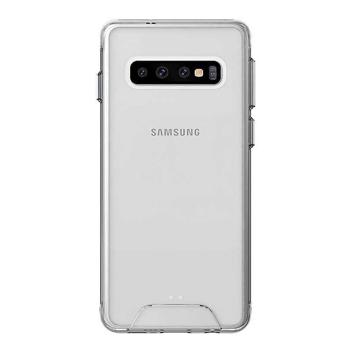 Gpack Samsung Galaxy S10 Kılıf Gard Nitro Şeffaf Sert Silikon