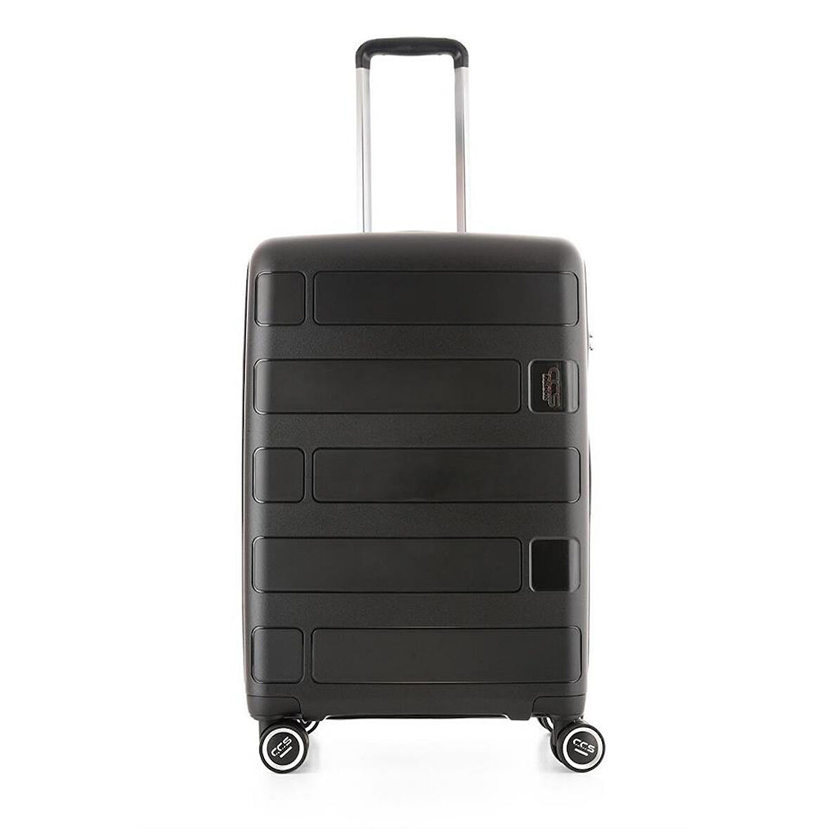 ÇÇS 5236 Polipropilen Büyük Boy Valiz Siyah