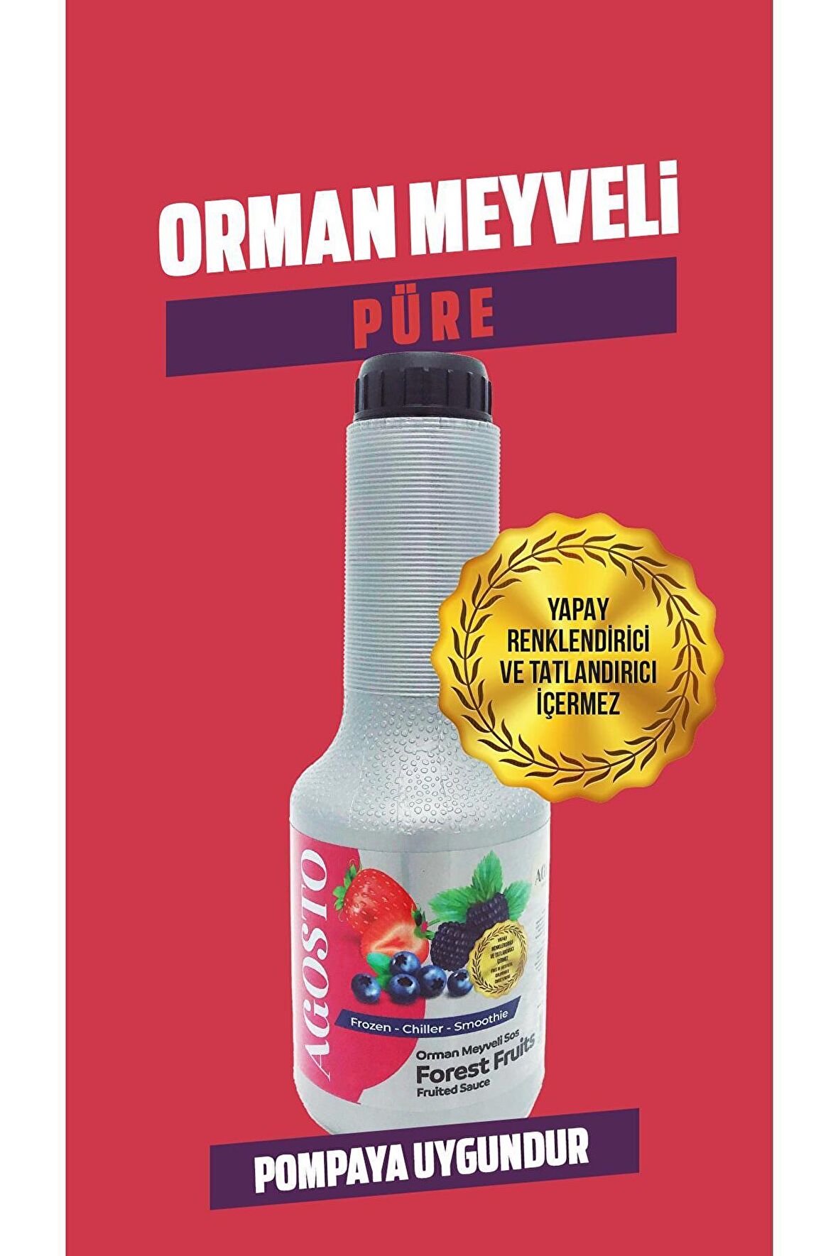 ORMAN MEYVELİ 1 KG MEYVE PÜRESİ